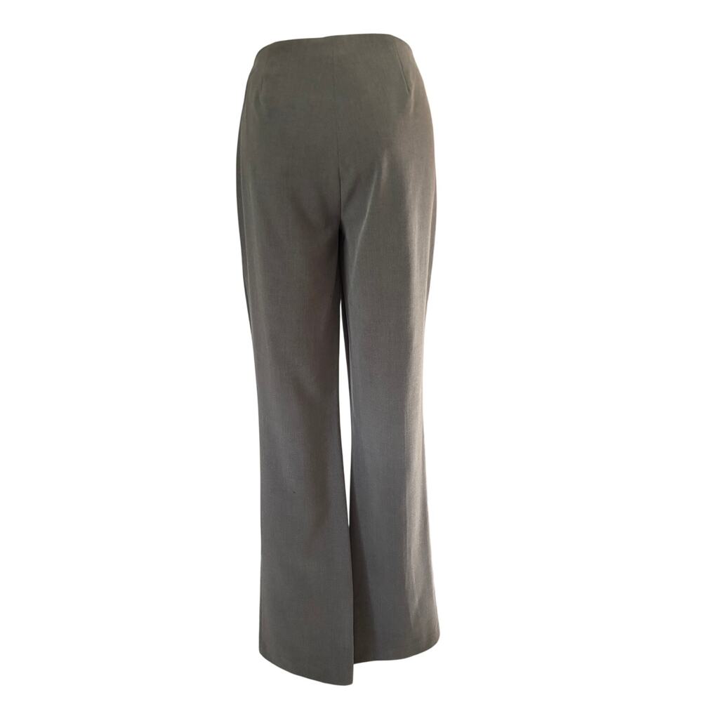 Cache Gray Flat Front Pant 10" Bottom Front Split… - image 6